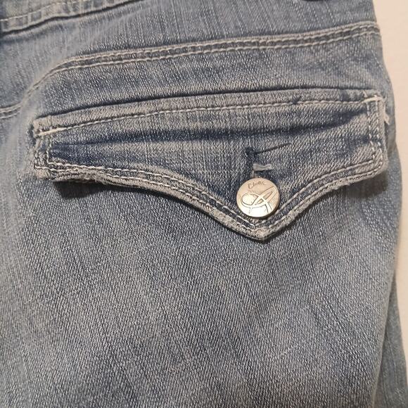 Vintage Y2K Chiqle Wide Leg Denim Jeans Boho Trendy Size 9/29 - Picture 9 of 11